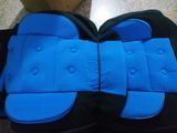 Block Velvet Seat Cover