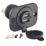 Extended Auto Dual USB Charger Port for Power Supply