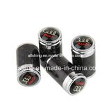 Carbon Fiber Universal Wheel Tire Valve Stem Air Caps Covers Fit for Audi