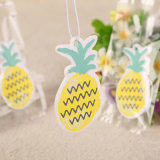 Pineapple Scent Pineapple Shaped Paper Air Freshener for Gifts (YH-AF359)