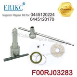 Erikc F00rj03283 Full Gasket Injector Repair Kit F 00r J03 283 Diesel Injector Overhaul Kit with Dlla152p1819 for 0445120224