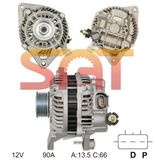for Mitsubishi Alternator A2tg1391 Ca2042 11578