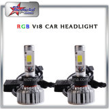 Super Cool RGB LED Headlight Bulbs by Samrtphone APP Control Change Color for Car
