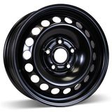 15X6 (5-112) Black Steel Wheel Rim