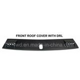 Front Roof Spoiler with LED DRL Ranger Mk2 T6 Wildtrak 2012-2016