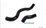 Black Radiator Silicone Hose Tube Connector for Toyota Markii Jzx100