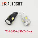 12/24V 5630 6 LED Convex Lens Car License Plate Light Clearance Light