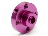 OEM CNC Machining Milling Purple Aluminum Wheel Bearing Spur Gear Hub Cap
