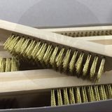 Plastic Handle Steel Wire Brush with Scraper Test Steel Brush