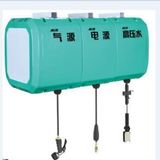 Self-Retracting Garden Hose Reel / Combination Hose Reel