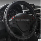 Genuine Leather Black Universal Car Steering Wheel Cover