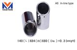 Exhaust/Muffler Pipe, Made of Stainless Steel 304b