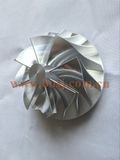 20g 52.56/68.00mm 6+6 Blades 49189-X Performance Design Turbocharger Billet/Milling/Aluminum Compressor Wheel for Volvo