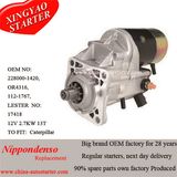 2.7kw 12V New Electric Starter for Caterpiller Perkins Engine