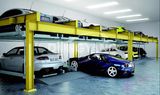 2 Level Puzzle Parking System Palne and Slide Moving Lifts