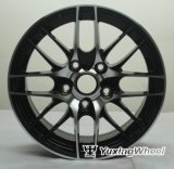 Matt Black Alloy Wheel Car Parts 15 Inch with ISO/Ts 16949: 2009