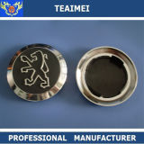 Personalized OEM ABS Chrome For Peugeot Logo Wheel Center Caps