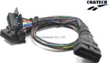 J1962 OBD-2 16p M to 2*F Cable