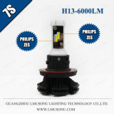 Lmusonu Top Quality LED Auto Lighting 25W 6000lm H13 LED Headlight Bulb