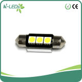 36/39mm 3SMD Canbus LED Festoon Bulb