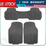 Us Stocks 5PC Car Floor Mats Front & Rear Liner All Weather Universal Waterproof