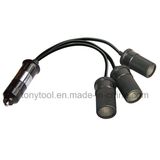 12V 3 Outlet Cigarette Lighter Adapter with USB Charger