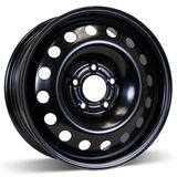 16X6.5 (5-115) Black Steel Winter Wheel Rim