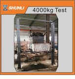 One Side Manual Mechanical Release Clear Floor 2 Post Car Lift