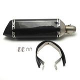 Fcmun190 Motorcycle Exhaust System Parts Full Carbon Hexagon Muffler