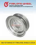 3.5X10 with 4-100 10inch Small Trailer Steel Wheel