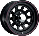 16X10 Daytona Black Wheel Offroad Steel Wheel 6-139.7