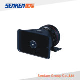 100W Compact Slimline Black Police Siren Horn Speaker