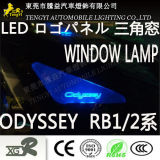 LED Auto Car Window Light Logo Panel Lamp for Honda Odyssey Toyota Alphard Move