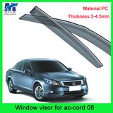 Auto Accesssories Window Visor Deflector Rain Shield for Hodna Accord 08