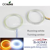 Headlight COB Halo Ring Angel Eye with Turning Function