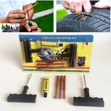 Auto Car Tire Repair Kit Car Bike Auto Tubeless Tire Tyre Puncture Plug Repair Tool Kit