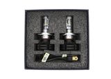 Made in China LED Headlight Super Bright Black with Cooling Fan Optional Bulbs