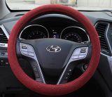 High quality Anti-Slip Flax Material Car Steering Wheel Cover