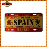 Embossed American Car License Plate, Name Plate, Metal Plate