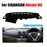 Car Dashboard Covers Mat for Changan Alsvin V3 All The Years Right Hand Drive Dashmat Pad Dash Cover Auto Dashboard Accessories