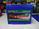 22fr-600 12V 60ah CCA600 Marine Battery