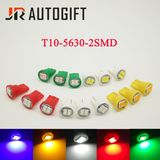 Blue Yellow Red White Green Auto LED Bulbs 194 W5w