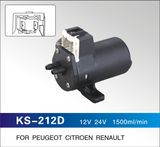 12V/24V OEM Quality Windshield Washer Motor Pump for Peugeot, Citroen, Renault, Competitive Price