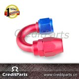 Aluminum an 180degree Resuable Hose End, Fuel Pump Hydraulic Fitting 40-180