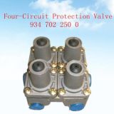 Factory Supply OEM No. 9347022500 Four Circuit Protection Valve for Truck Parts