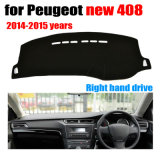 Car Dashboard Covers Mat for Peugeot New 408 2014-2015 Years Right Hand Drive Dashmat Pad Dash Cover Auto Accessories