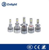 LED Car Light H4 Headlight Super Bright LED Lighting 5500lm Car H4 LED Headlight Bulbs 30W Amber White Dual Color LED