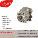 24V Japan Denso Engine Spare Parts Caterpiller Starter (228000-1831)