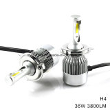 IP67 6000k Car Headlight LED 36W 3800lumen for H1 H3 H4 H7 H11 H13 9007 9004 9005 9006 LED Auto Headlamp