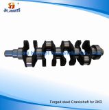 Auto Parts Forged Steel Crankshaft for Toyota 2kd 1kd 13401-30020